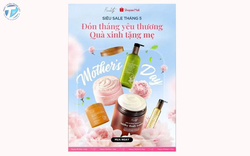 Mẫu poster quảng cáo mỹ phẩm